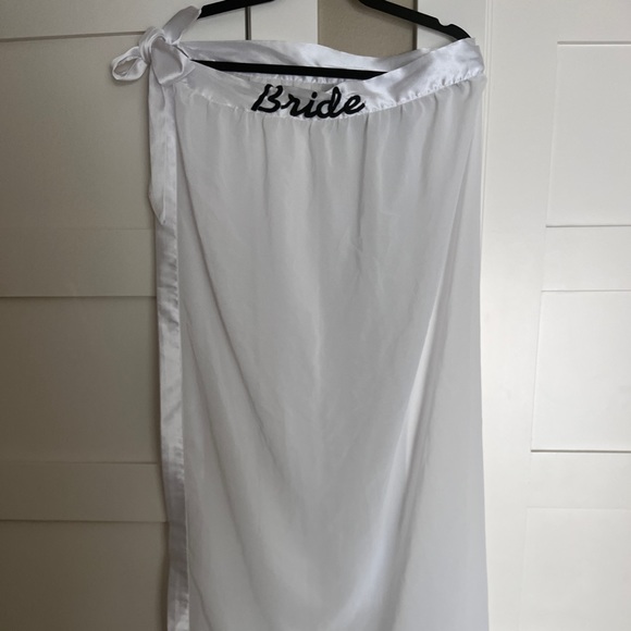Other - Bride sarong, one size (universal fit). Super soft and chic for the bride to be